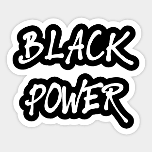 Black Power Sticker